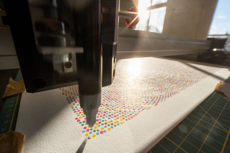 Artwork from project The Drawing Machine